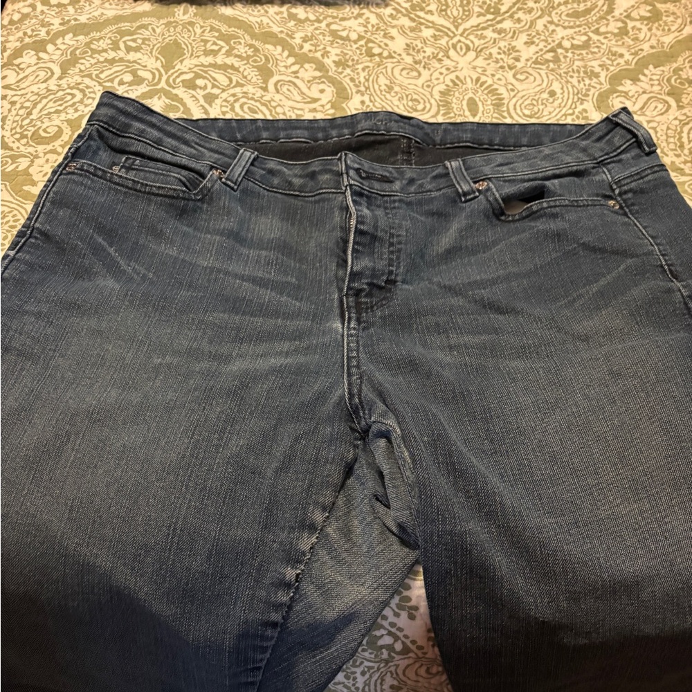 Michael Kors Blue Straight Leg Jeans